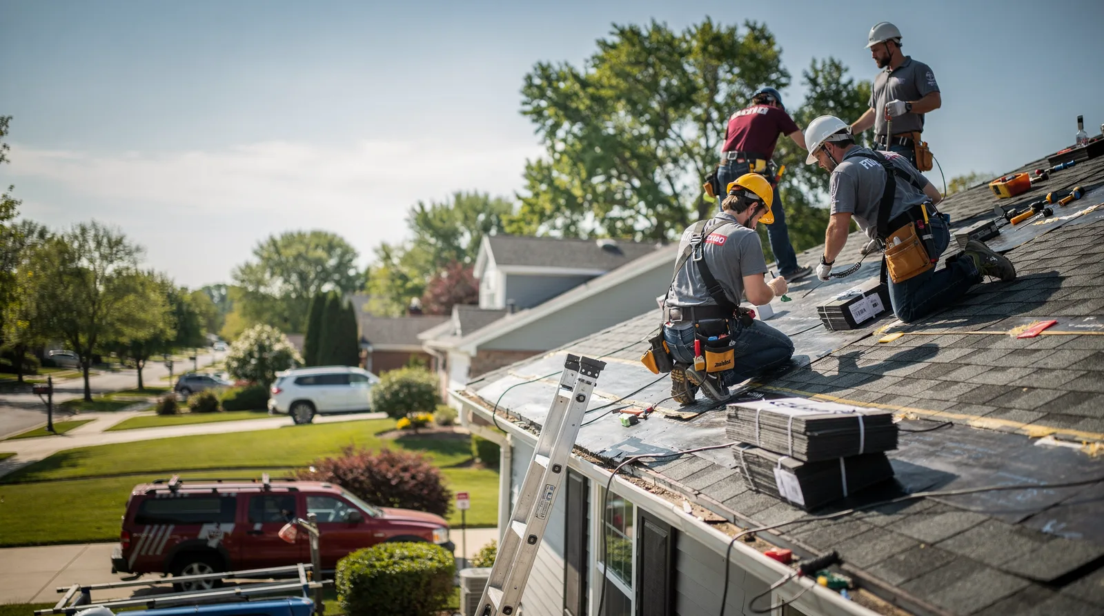 Roof Repair in Castleton, IL around you